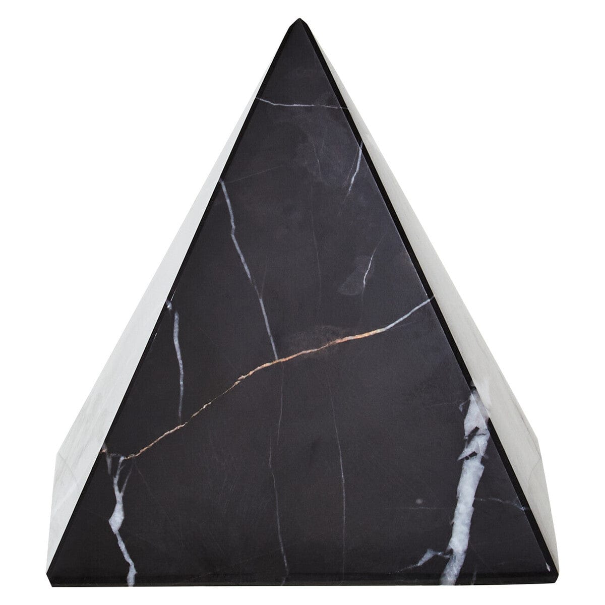 Hamilton Interiors Accessories Salmo Marble Pyramid Ornament House of Isabella UK