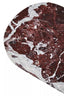 Hamilton Interiors Accessories Salmo Oval Red Marble Serving Board House of Isabella UK