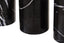 Hamilton Interiors Accessories Salmo Set Of Three Black Marble Tealight Holders House of Isabella UK