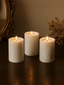 Hamilton Interiors Accessories Salmo Set Of Three White Marble Tealight Holders House of Isabella UK