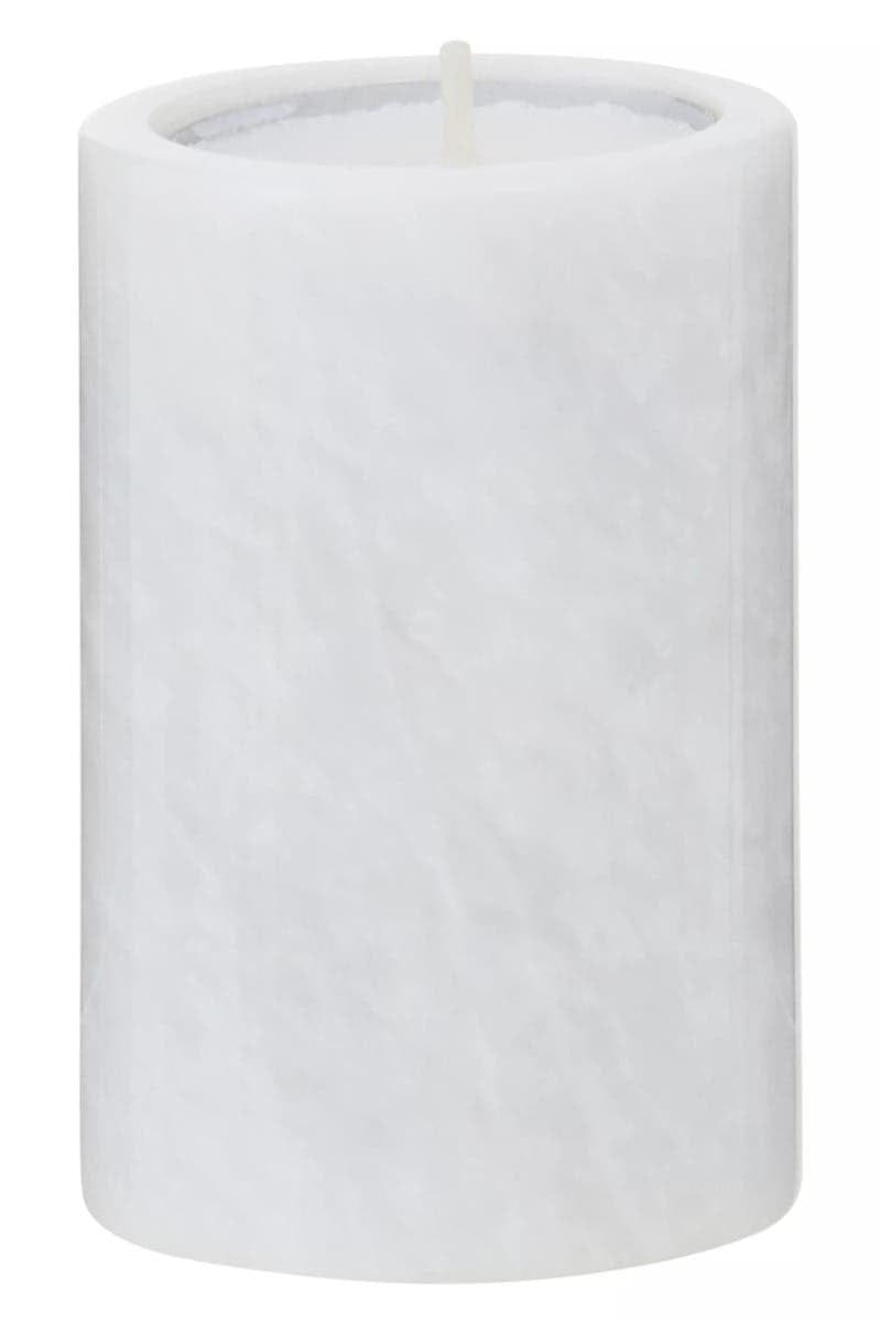 Hamilton Interiors Accessories Salmo Set Of Three White Marble Tealight Holders House of Isabella UK