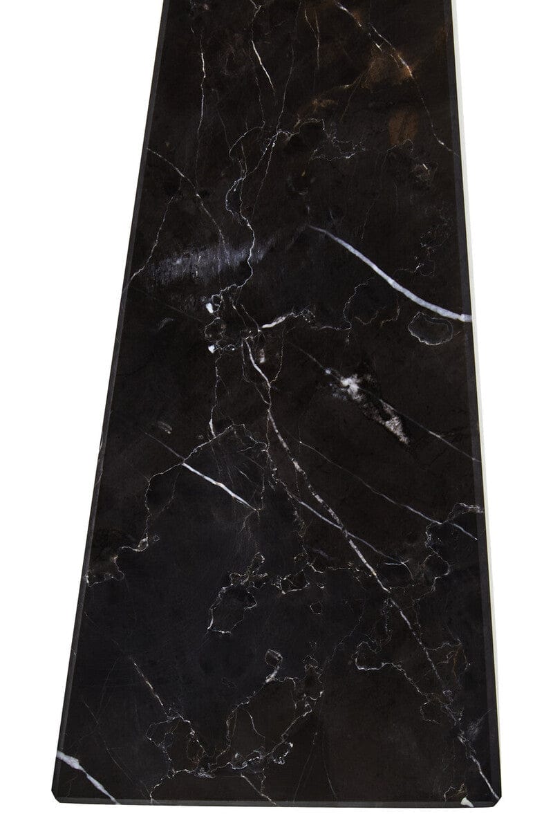 Hamilton Interiors Accessories Salmo Small Black Marble Obelisk House of Isabella UK