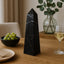 Hamilton Interiors Accessories Salmo Small Black Marble Obelisk House of Isabella UK