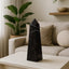 Hamilton Interiors Accessories Salmo Small Black Marble Obelisk House of Isabella UK