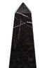 Hamilton Interiors Accessories Salmo Small Black Marble Obelisk House of Isabella UK