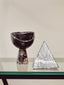 Hamilton Interiors Accessories Salmo Small Black Marble Pedestal Bowl House of Isabella UK