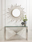 Hamilton Interiors Accessories Salmo Small Black Marble Round Dia 20cm Disc Sculpture House of Isabella UK