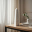 Hamilton Interiors Accessories Salmo Small White Marble Obelisk House of Isabella UK
