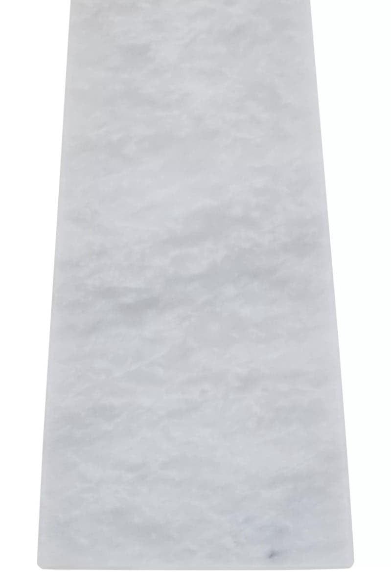 Hamilton Interiors Accessories Salmo Small White Marble Obelisk House of Isabella UK