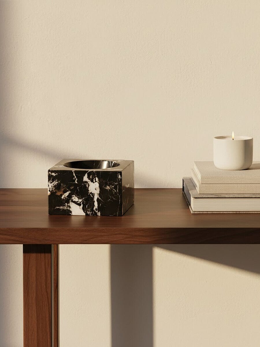 Hamilton Interiors Accessories Salmo Square Black Marble Bowl House of Isabella UK