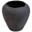 Hamilton Interiors Accessories Sanai Cotton Mache Large Black Planter House of Isabella UK