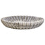 Hamilton Interiors Accessories Savio Large Grey Fluted Marble Bowl House of Isabella UK