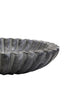 Hamilton Interiors Accessories Savio Small Grey Fluted Marble Bowl House of Isabella UK