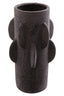 Hamilton Interiors Accessories Sidra Small Black Textured Vase House of Isabella UK