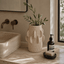 Hamilton Interiors Accessories Sidra Small Cream Textured Vase House of Isabella UK