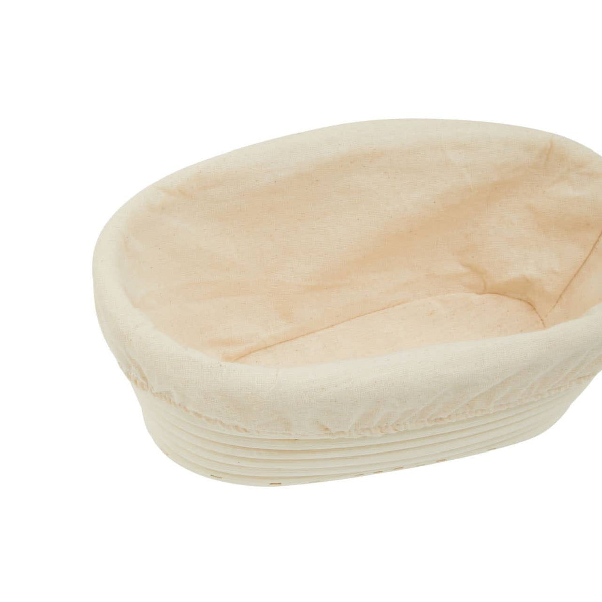 Hamilton Interiors Accessories Smith Rattan Oblong Bread Proofing Basket House of Isabella UK