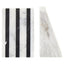 Hamilton Interiors Accessories Soma Set of Two Striped White Marble Bookends House of Isabella UK