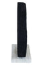 Hamilton Interiors Accessories Tibor Black Mango Wood Sculpture with Travertine Base House of Isabella UK