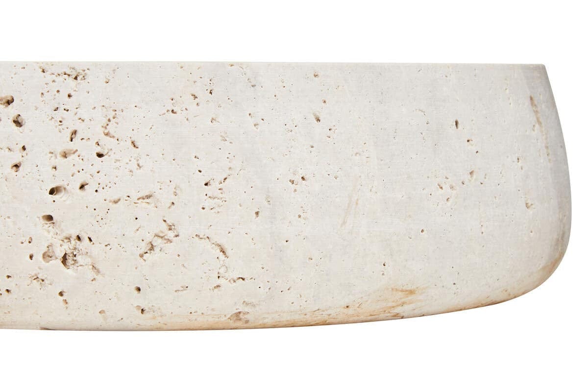 Hamilton Interiors Accessories Tibor Travertine Bowl House of Isabella UK