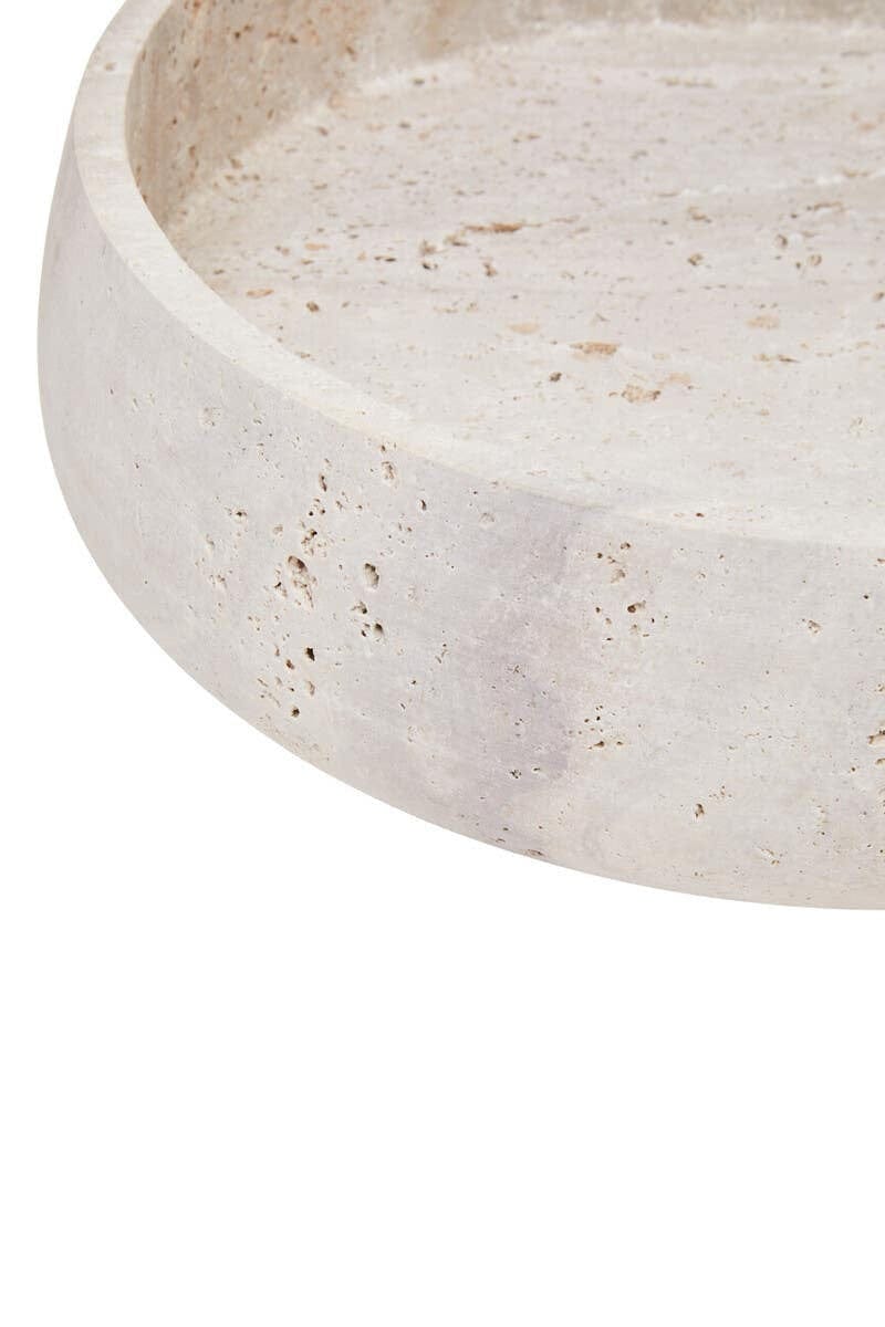 Hamilton Interiors Accessories Tibor Travertine Bowl House of Isabella UK