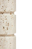 Hamilton Interiors Accessories Tibor Travertine Large Candle Holder House of Isabella UK