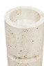 Hamilton Interiors Accessories Tibor Travertine Large Candle Holder House of Isabella UK