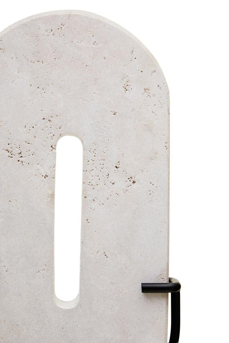 Hamilton Interiors Accessories Tibor Travertine Large Sculpture House of Isabella UK