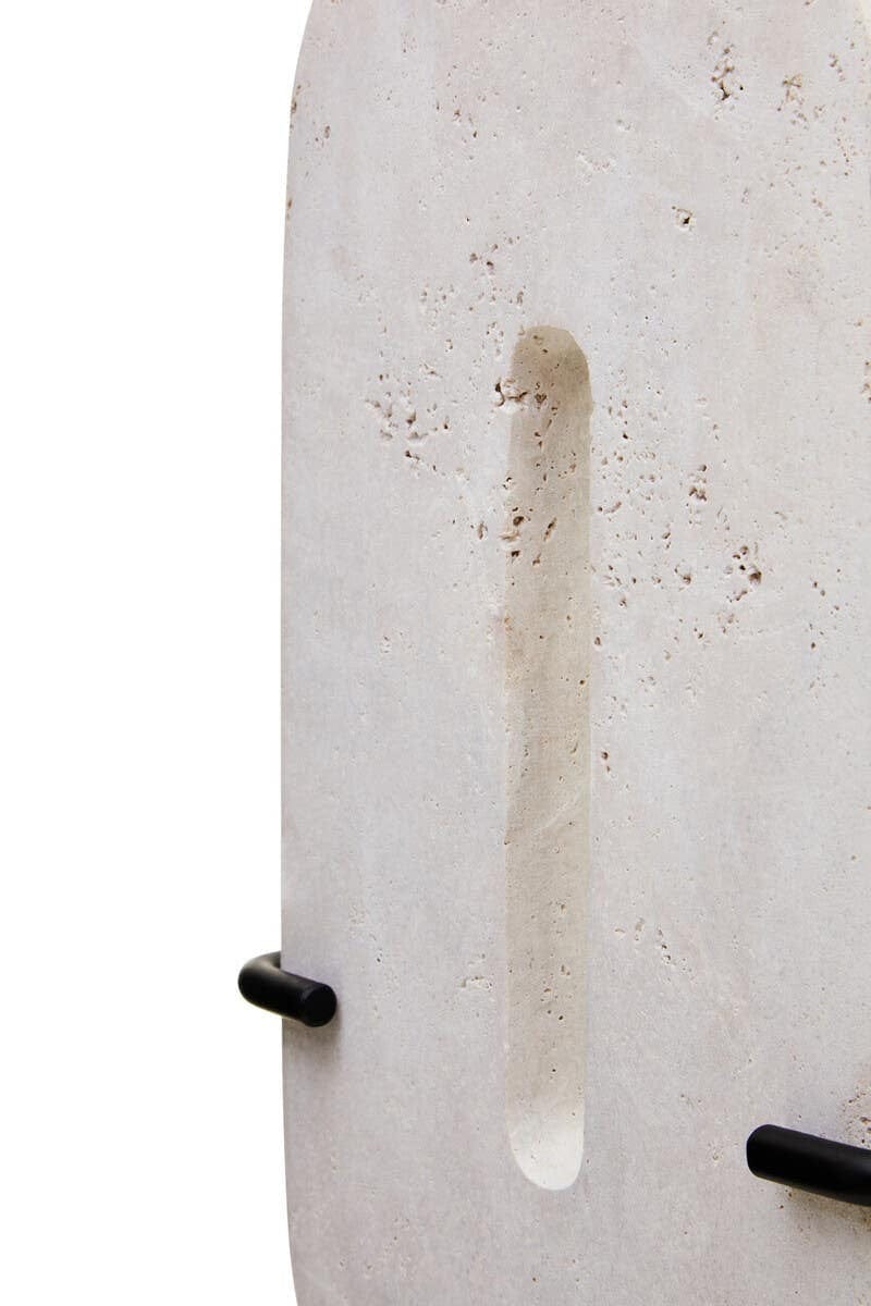 Hamilton Interiors Accessories Tibor Travertine Large Sculpture House of Isabella UK