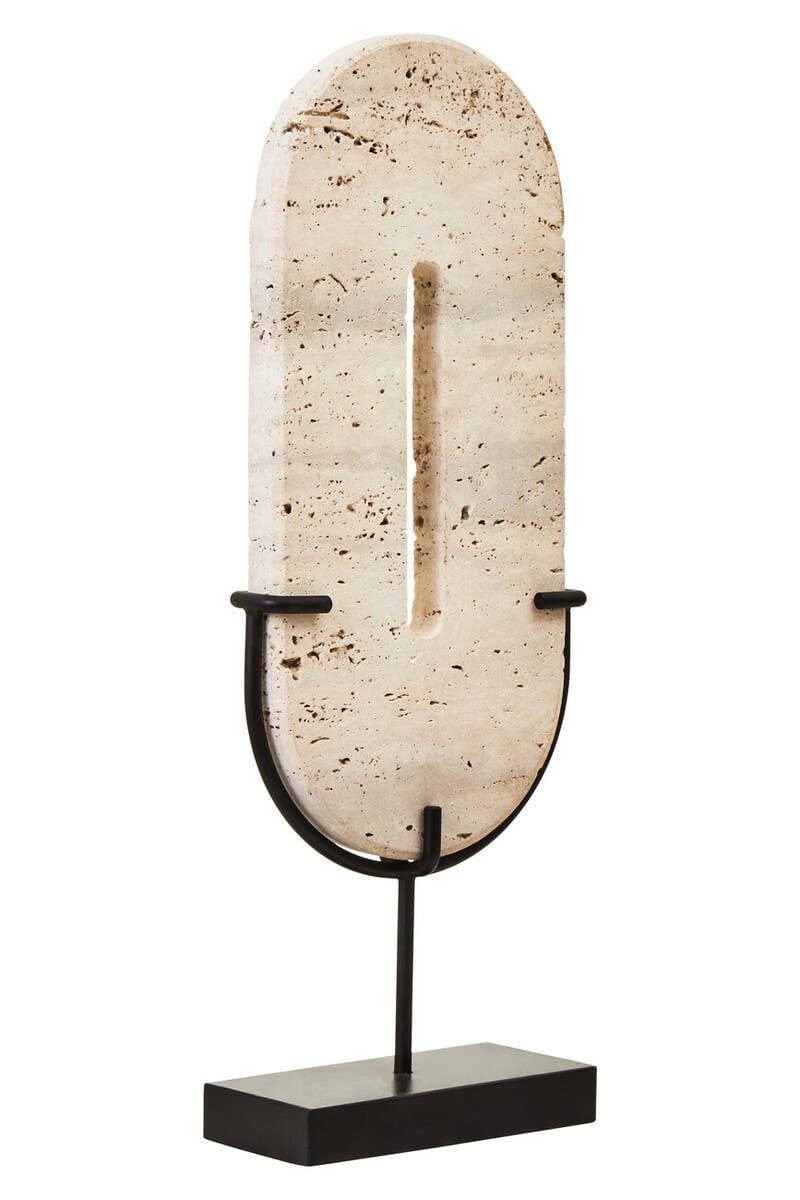 Hamilton Interiors Accessories Tibor Travertine Large Sculpture House of Isabella UK