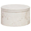 Hamilton Interiors Accessories Tibor Travertine Round Trinket Box House of Isabella UK