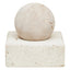 Hamilton Interiors Accessories Tibor Travertine Sculpture House of Isabella UK