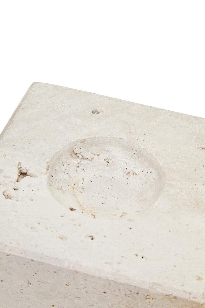 Hamilton Interiors Accessories Tibor Travertine Sculpture House of Isabella UK