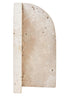 Hamilton Interiors Accessories Tibor Travertine Set of 2 Arched Bookends House of Isabella UK