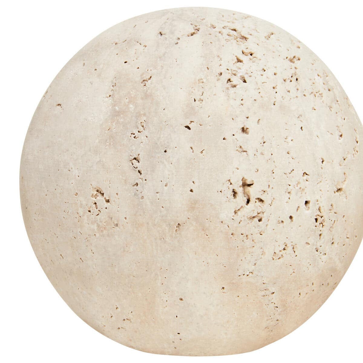 Hamilton Interiors Accessories Tibor Travertine Set of 3 Deco Balls House of Isabella UK