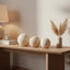 Hamilton Interiors Accessories Tibor Travertine Set of 3 Deco Balls House of Isabella UK