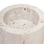 Hamilton Interiors Accessories Tibor Travertine Small Candle Holder House of Isabella UK