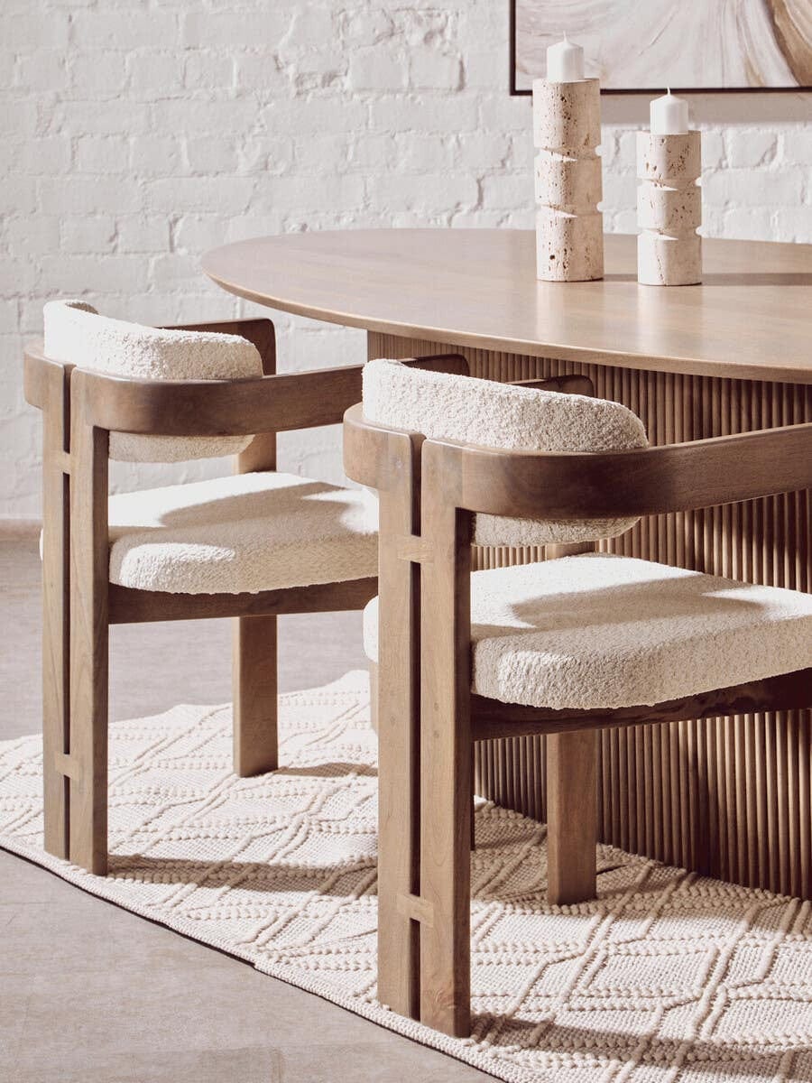 Hamilton Interiors Accessories Tibor Travertine Small Candle Holder House of Isabella UK