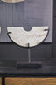 Hamilton Interiors Accessories Tibor Travertine Small Sculpture House of Isabella UK