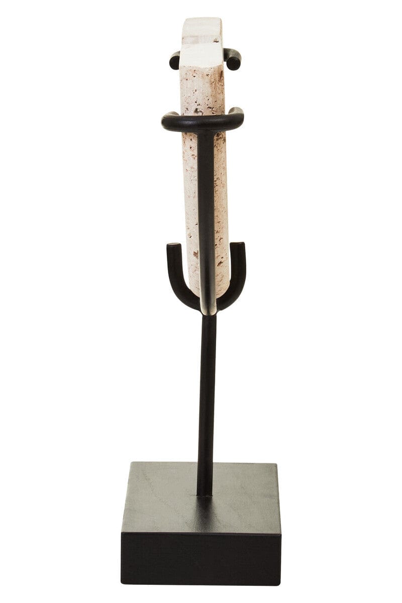Hamilton Interiors Accessories Tibor Travertine Small Sculpture House of Isabella UK
