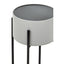 Hamilton Interiors Accessories Trosa Large Grey And Black Floor Standing Planter House of Isabella UK