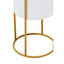 Hamilton Interiors Accessories Trosa Small White And Gold Floor Standing Planter House of Isabella UK