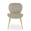 Hamilton Interiors Accessories Warton Mink Velvet Dining Chair House of Isabella UK