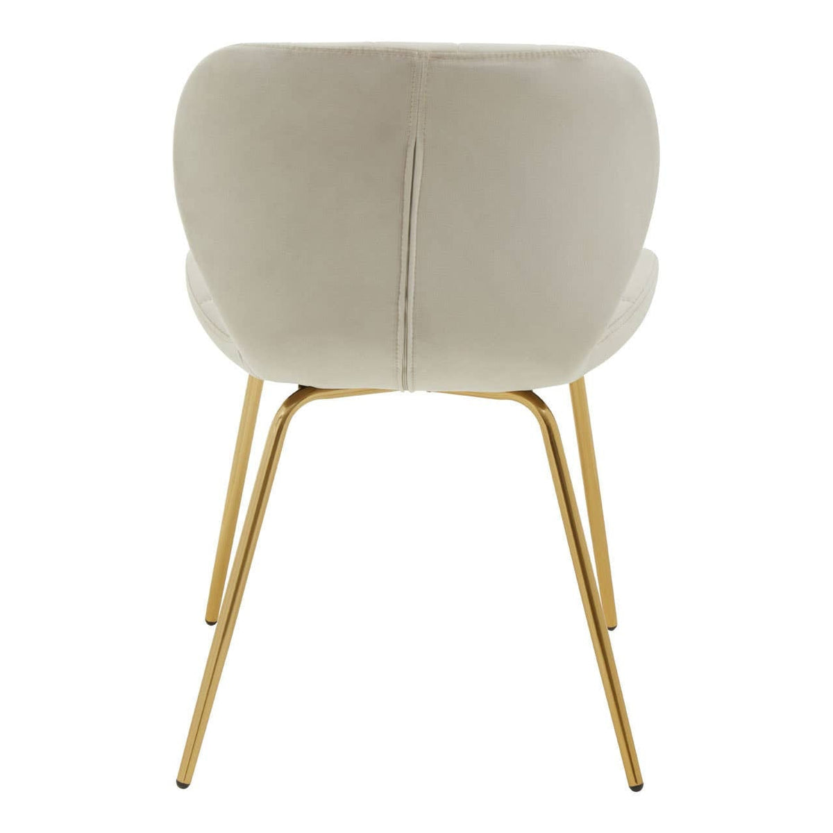 Hamilton Interiors Accessories Warton Mink Velvet Dining Chair House of Isabella UK