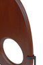 Hamilton Interiors Accessories Westo Natural Wood Vertical Sculpture With Travertine Base House of Isabella UK