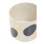 Hamilton Interiors Accessories Yuri White And Gold Spotted Planter House of Isabella UK