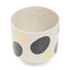 Hamilton Interiors Accessories Yuri White And Gold Spotted Planter House of Isabella UK