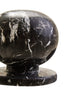Hamilton Interiors Accessories Zoro Black and White Veined Marble Ball Sculpture House of Isabella UK