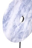 Hamilton Interiors Accessories Zoro Extra Large Round Dia 35cm Grey Marble Disc Sculpture House of Isabella UK