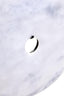 Hamilton Interiors Accessories Zoro Large Round Dia 30cm White Marble Disc Sculpture House of Isabella UK