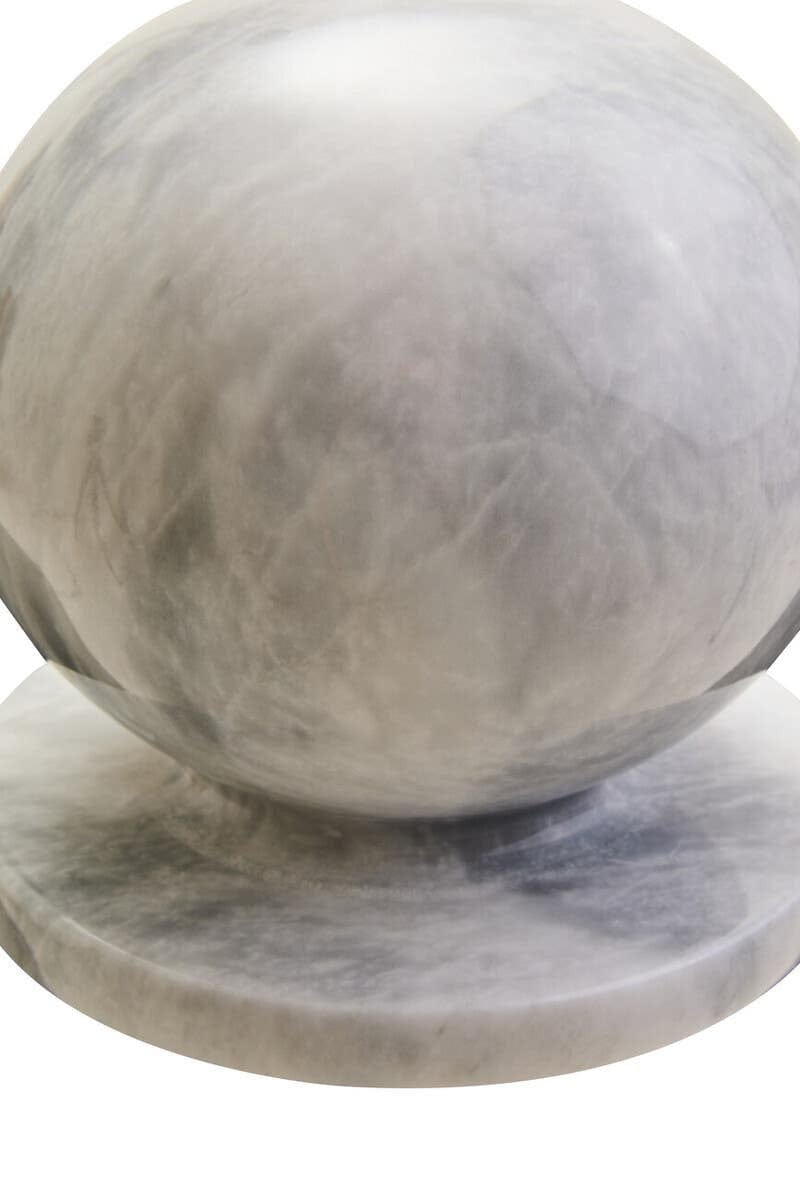 Hamilton Interiors Accessories Zoro White Marble Ball Sculpture House of Isabella UK